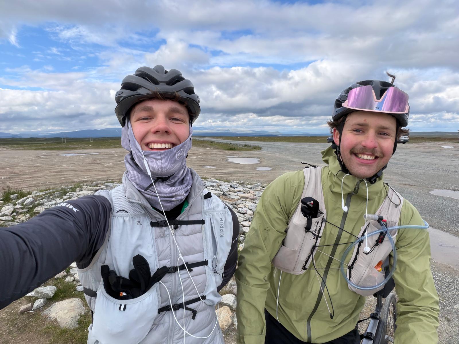 Jovan und Julius beim Bikepacking in Norwegen